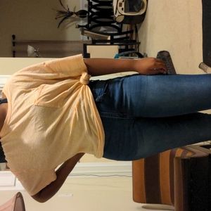 Cropped Tee, universal thread. XL